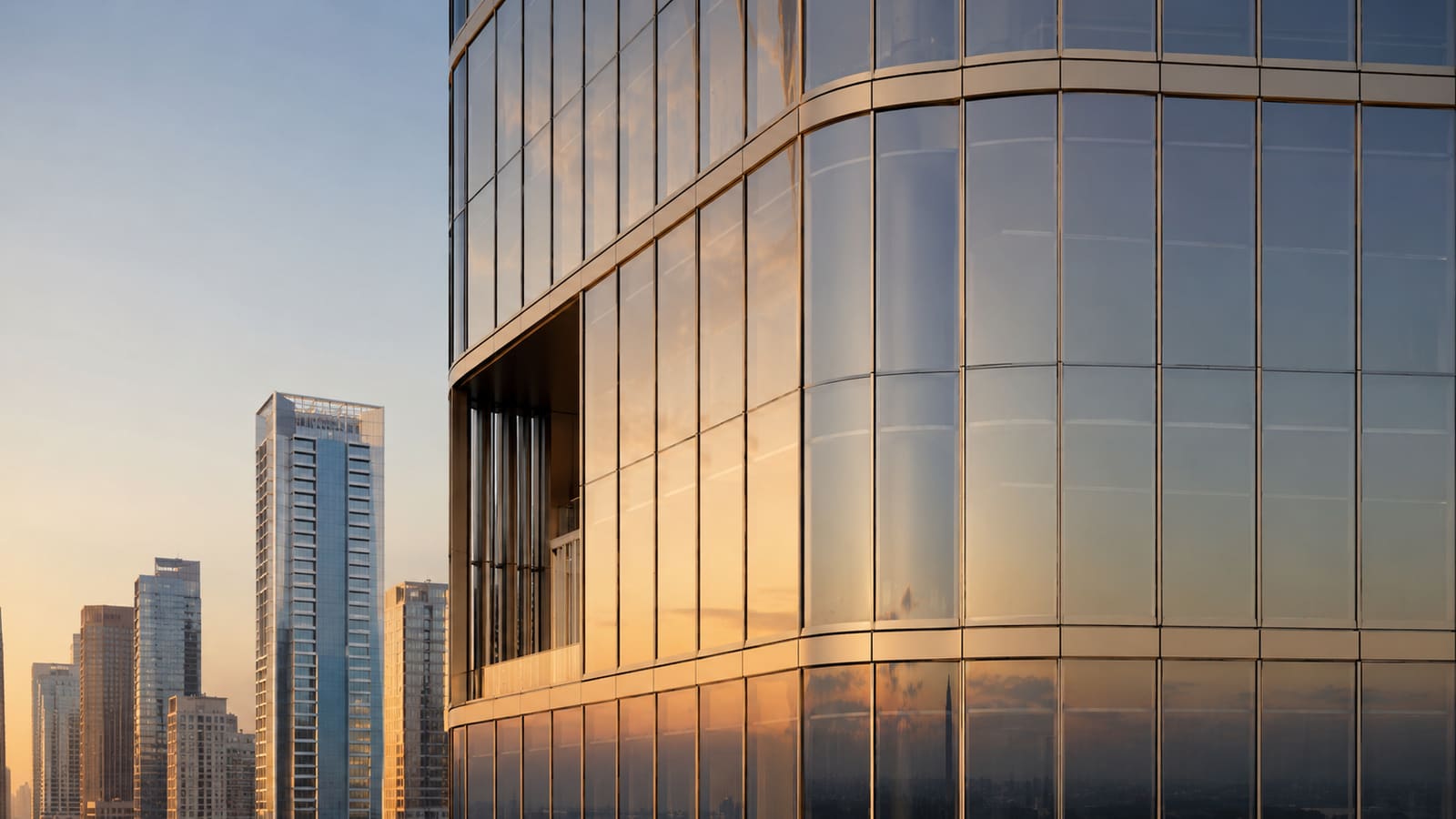 Hakimi Aluminium and Glass - signature glass facade project in Hyderabad