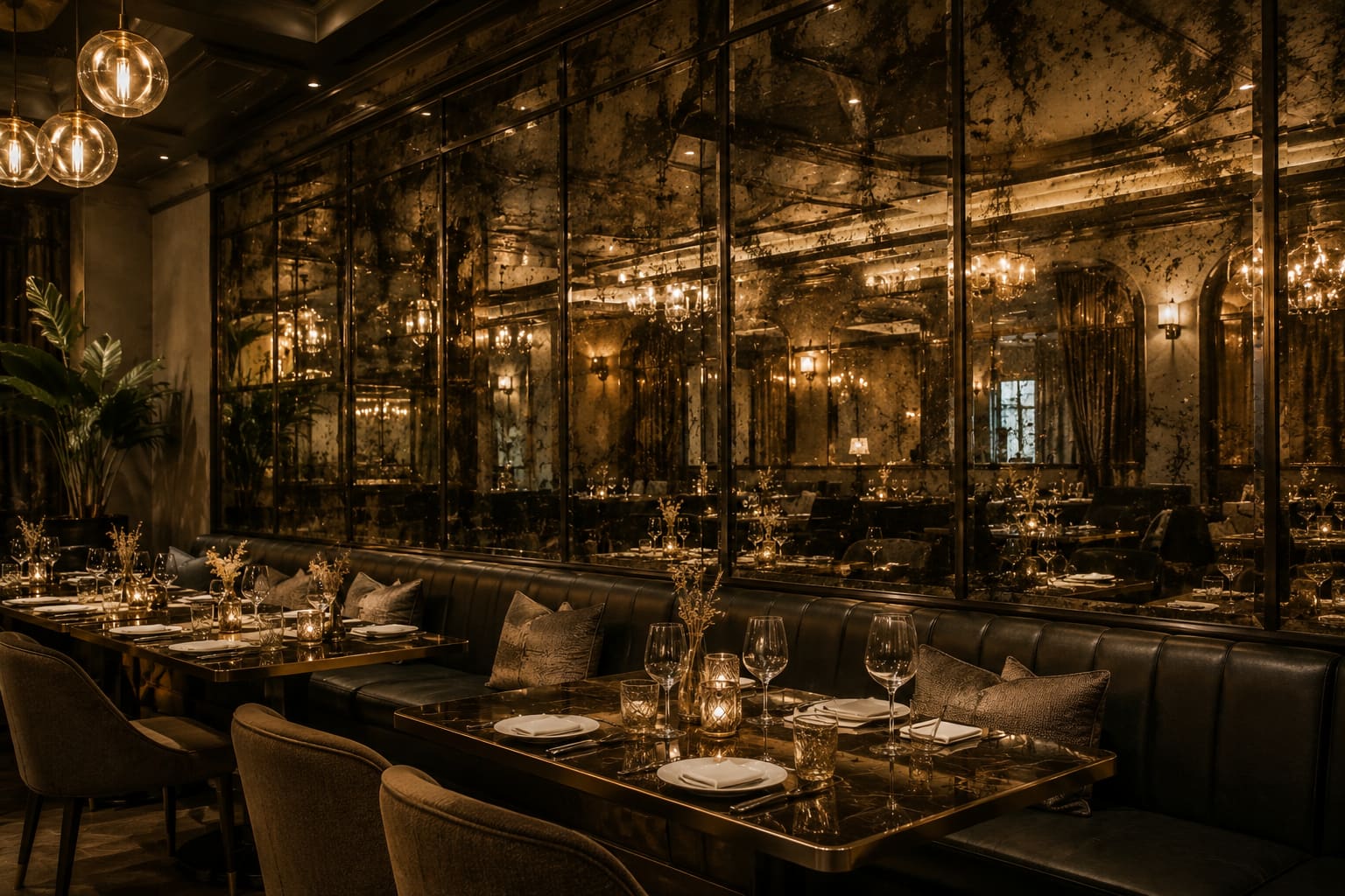 Decorative Mirror Walls