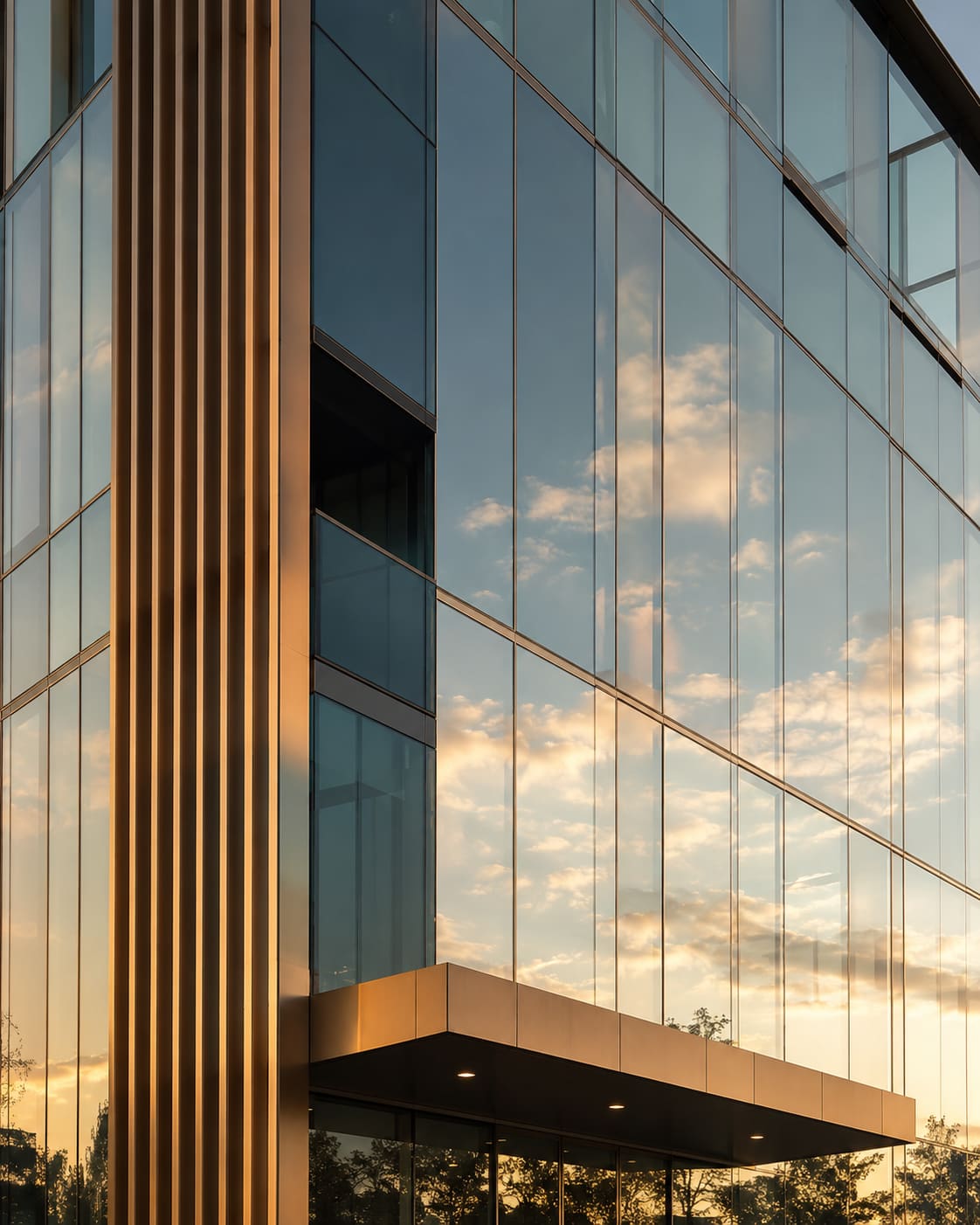Glass Facade Work
