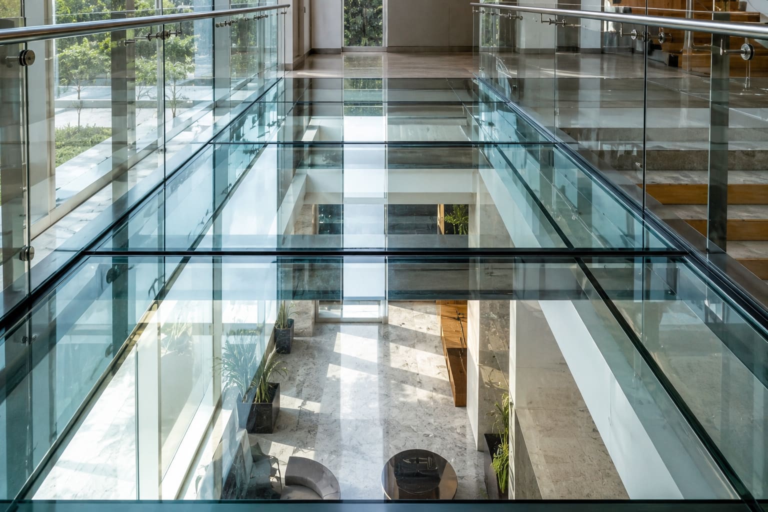 Glass Flooring & Walkable Glass