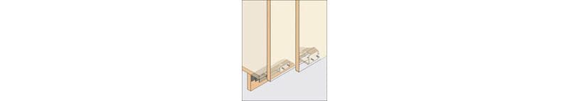ENOX Wardrobe Sliding Fitting ESLD - 060