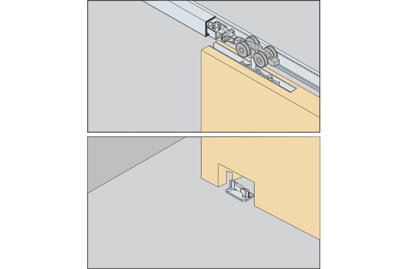 ENOX Wooden Sliding Folding Fitting System ESLD - 1512 - 1
