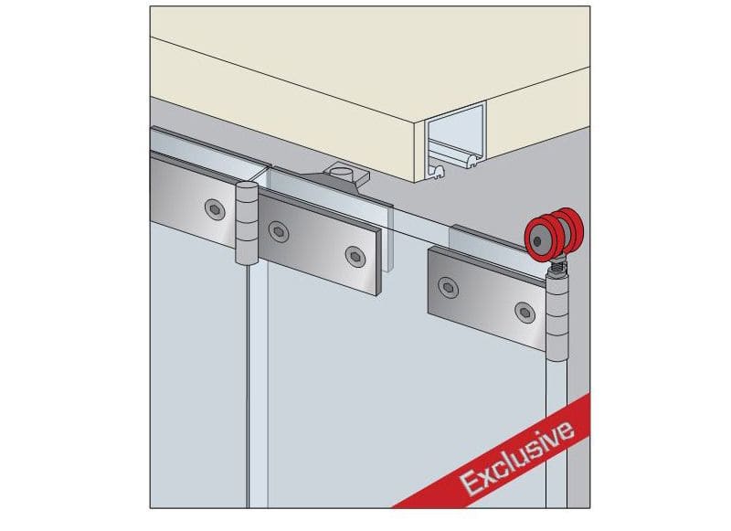 ENOX Glass Center Sliding Folding System - 103 H