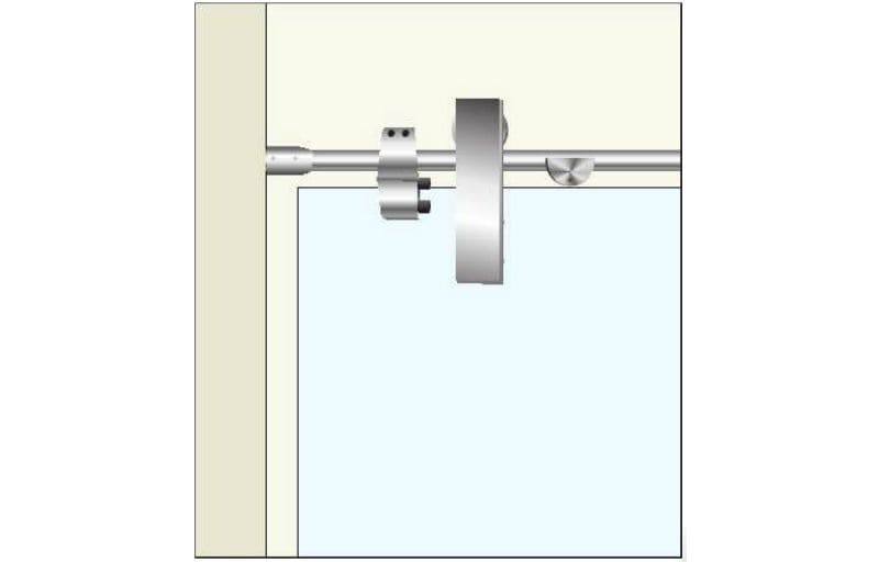 Swift Glass Sliding Door Roller (Flat) SGSF - 104