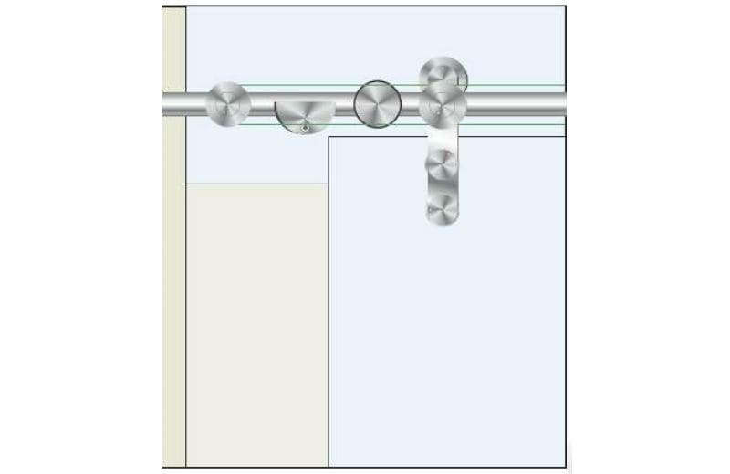 Swift Glass Sliding Roller - Synchro SGSF - 071
