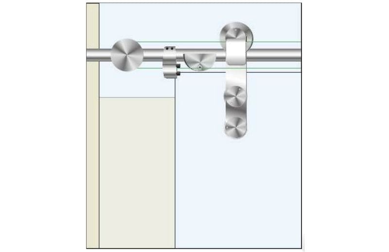 Swift Glass Sliding Roller - Synchro SGSF - 075