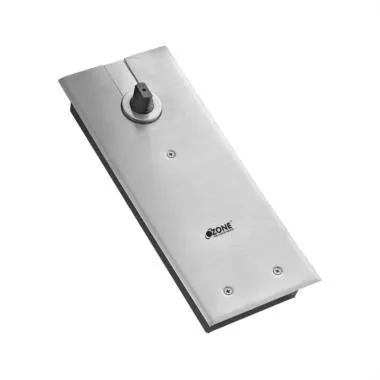 Cam Action Floor Spring with Closing Force EN4 | Finish: Satin Stainless Steel