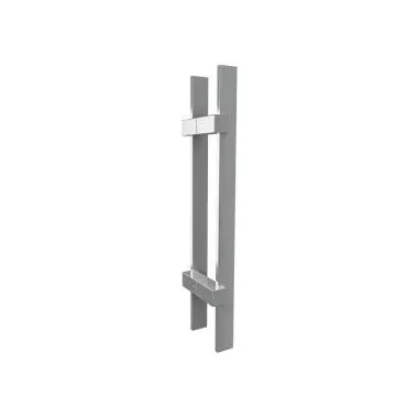 Glass Door Handle | Finish: Satin Stainless Steel