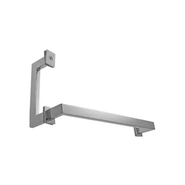 Towel Bar With Handle | Finish: Polished Stainless Steel