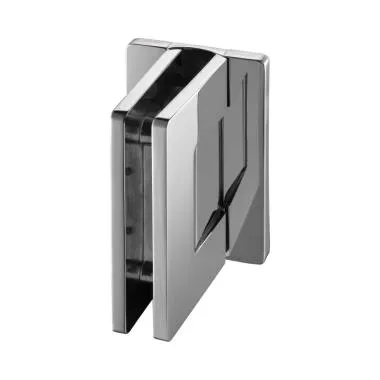 Wall-to-Glass Hinge | Finish: Chrome Polished