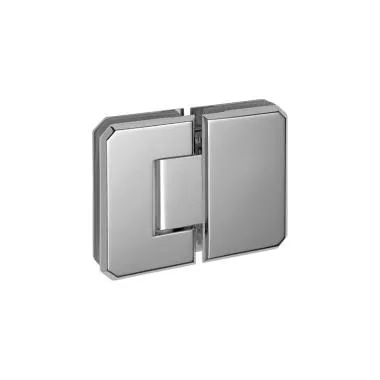 Glass-to-Glass Hinge 180° | Finish: Chrome Polished