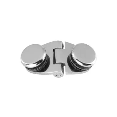 Glass to Glass Hinge | Finish: Chrome Polished