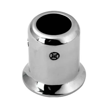Reinforcing Rod with Wall Connector | Finish: Polished Stainless Steel
