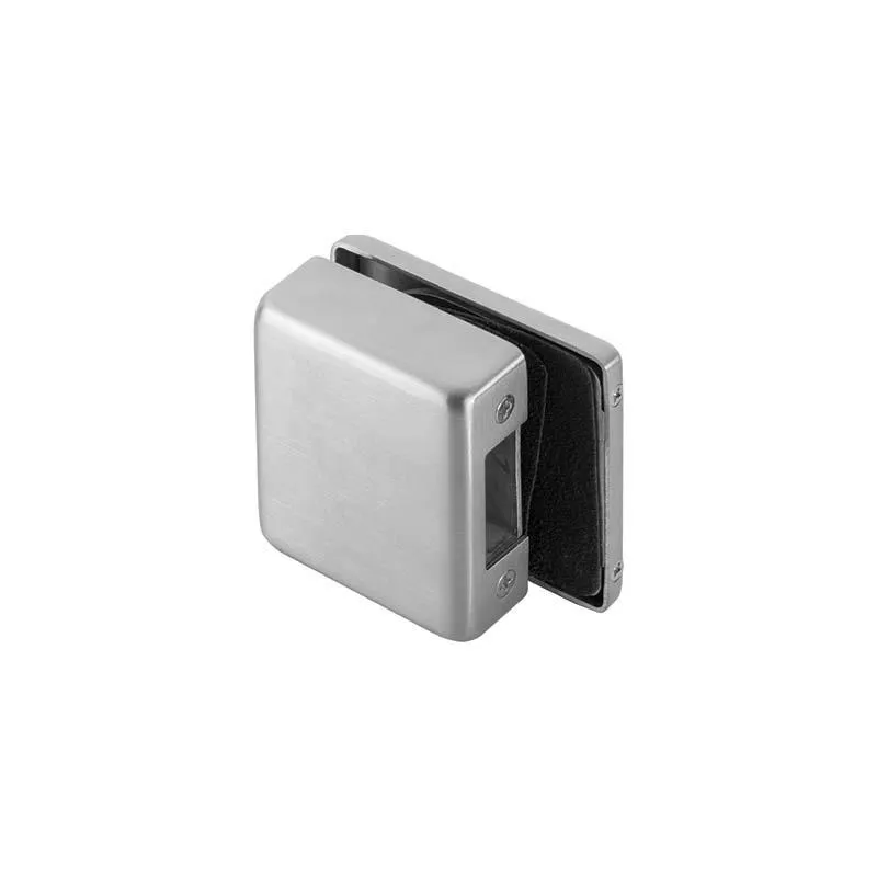 Strike Box for Glass-to-Glass Application | Finish: Satin Stainless Steel
