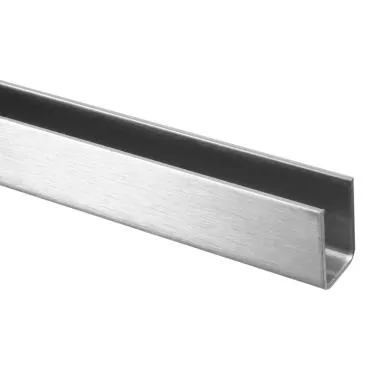 Stainless Steel Channel For 10 & 12mm Glass , NA , 900mm