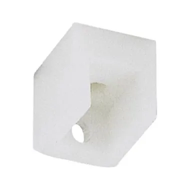 Wall-to-Track Connector | Finish: White