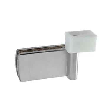 End Panel Fitting With Top Pivot | Finish: Satin Stainless Steel