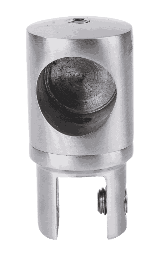 The TSKH-2A rod features a sleek glass design with a one-sided blind, offering a modern and elegant solution for privacy and light control.